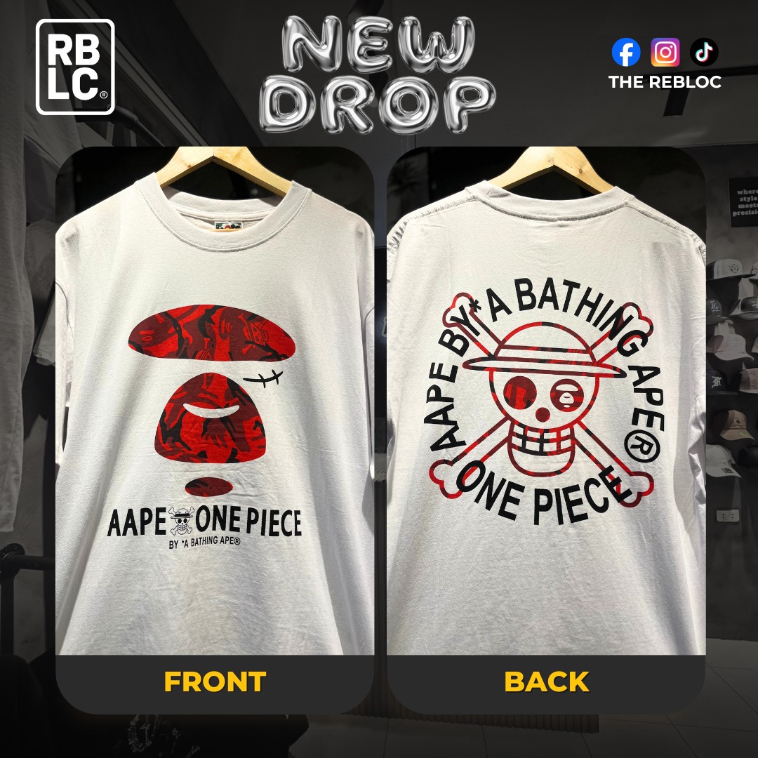 Bathing Ape x One Piece