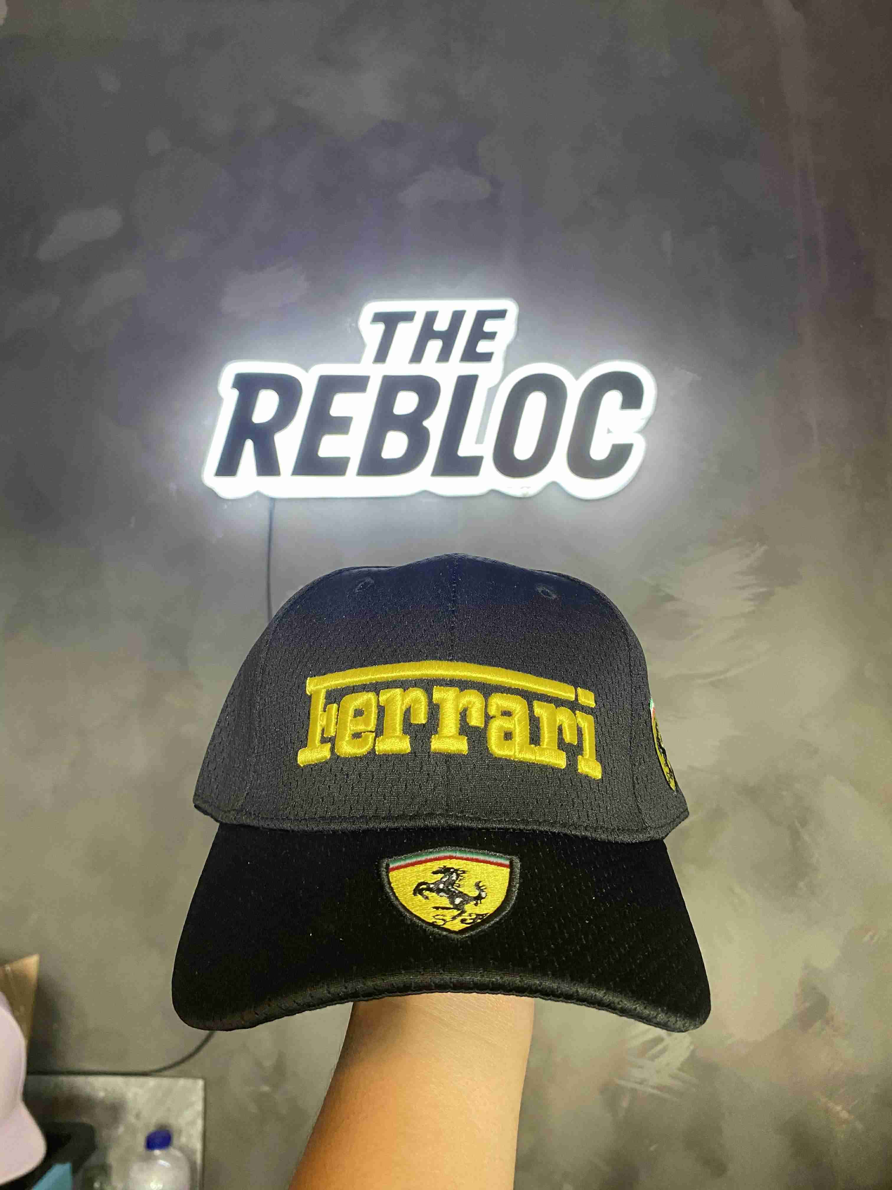 Ferrari Net Black/Yellow